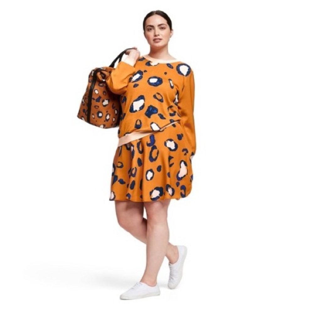 3.1 Phillip Lim Leopard Print A-Line Mini Skirt - Picture 9 of 12